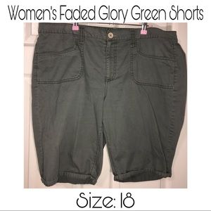Women's Faded Glory Shorts